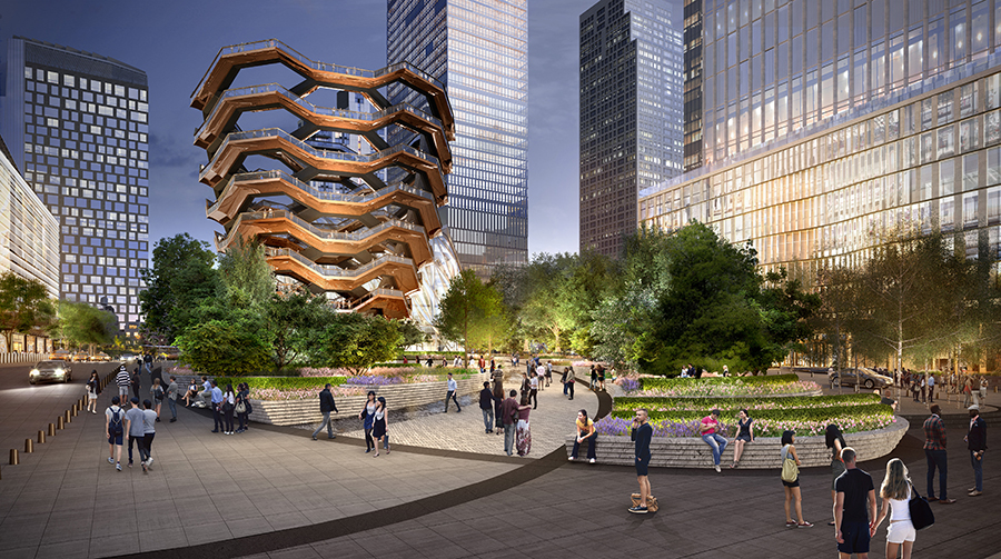 Design Unveiled for Heatherwick's "Vessel" at Hudson Yards | 2016-09-14