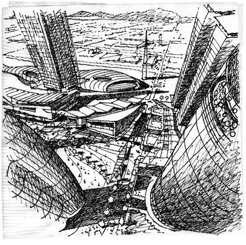 Cocktail Napkin Sketch Contest: 2014 Winners | Architectural Record