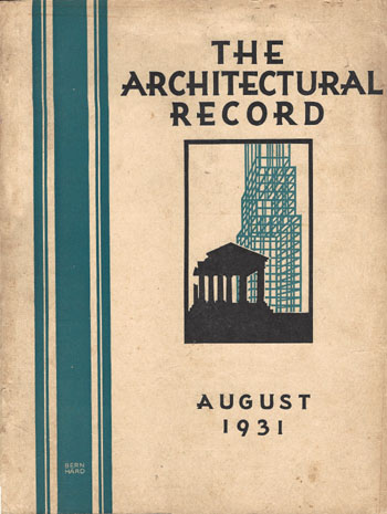 Vintage Cover Gallery | Architectural Record