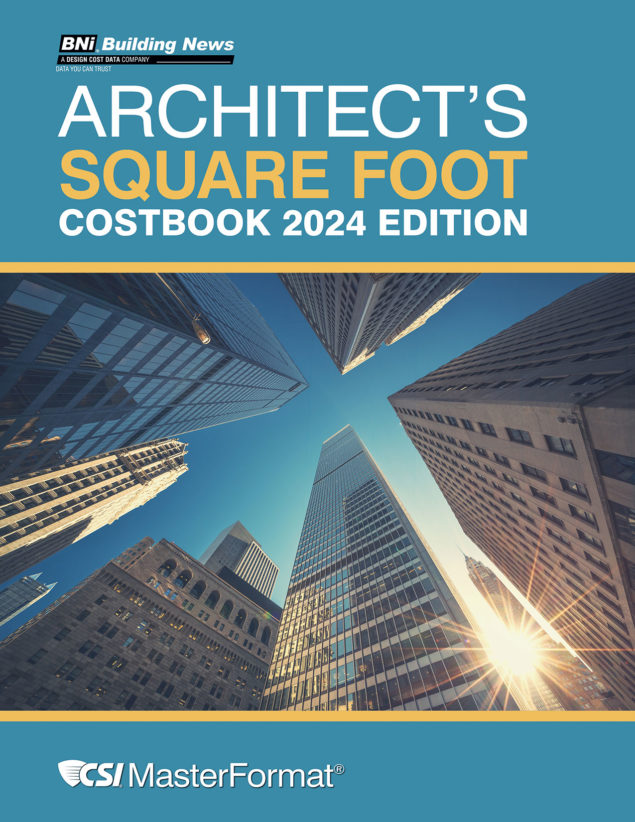 2024 Architect's Square Foot Costbook Architectural Record