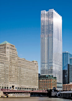 300 North LaSalle, a Chicago office tower built by Pickard Chilton