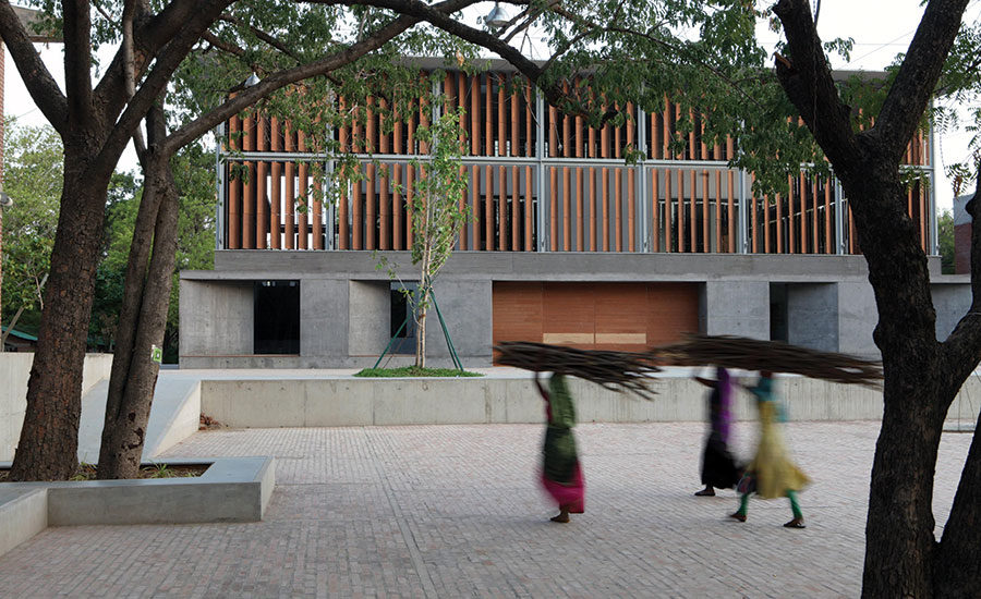 library case study in india