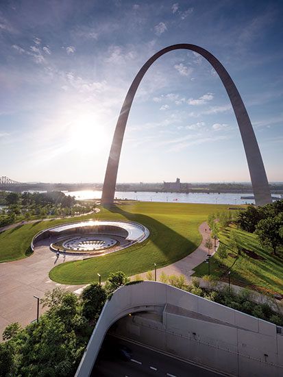 Gateway Arch Grounds And Museum 18 06 29 Architectural Record