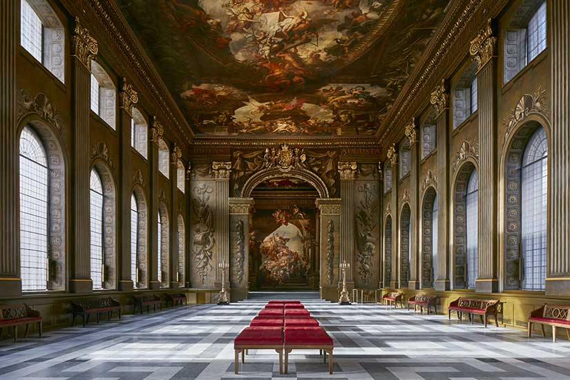 The Painted Hall, Old Royal Naval College by Hugh Broughton Architects