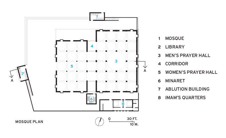 Hikma Religious-Secular Complex by Atelier Masomi and Studio Chahar ...