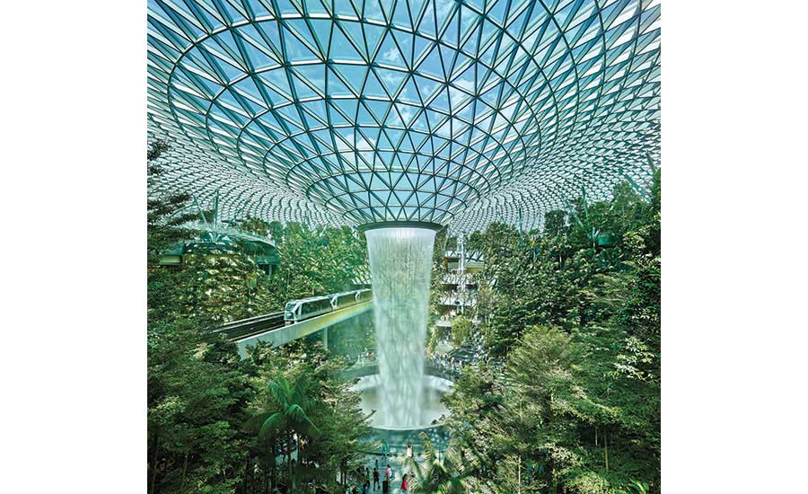 Safdie Architects completes Jewel Changi Airport building