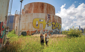 Demolition of Gas Tanks