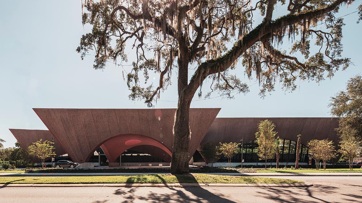 Winter Park Library and Events Center by Adjaye Associates.