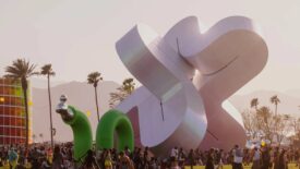 Holoflux Installation at Coachella