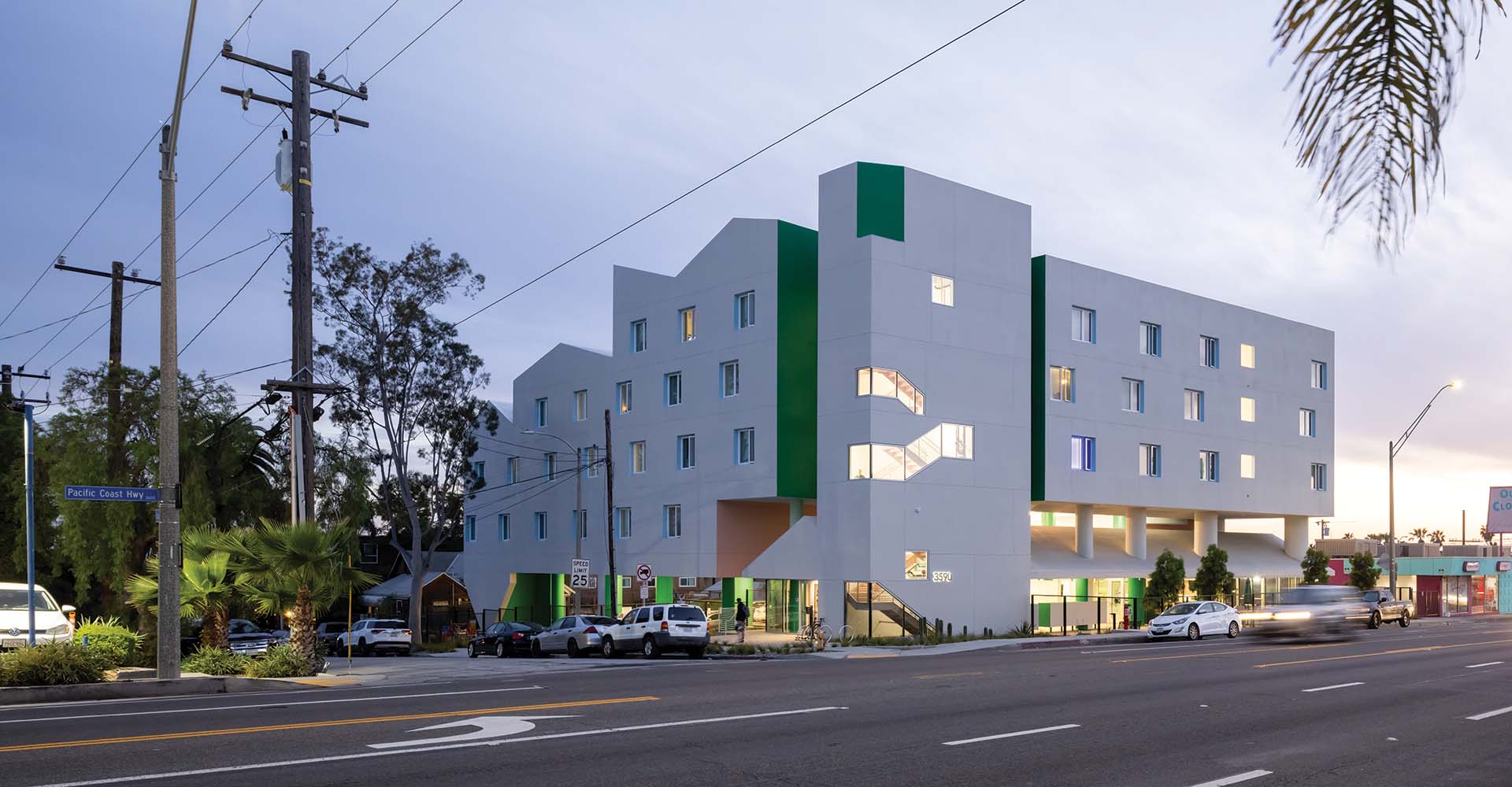 Michael Maltzan’s Latest Supportive Housing Project Pops with Color