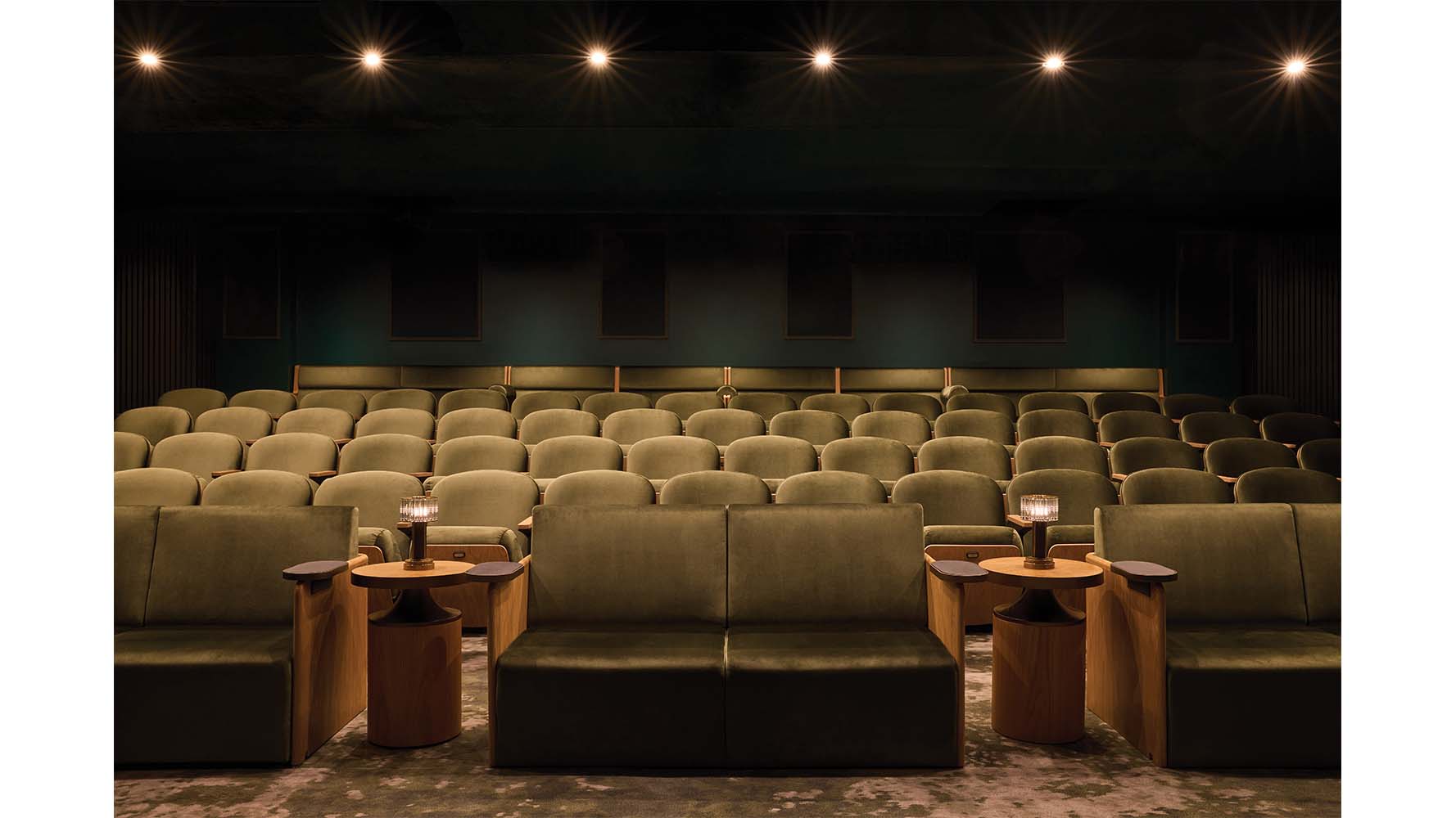 Rockwell Group Gives a Private Club's Basement Theater a Makeover