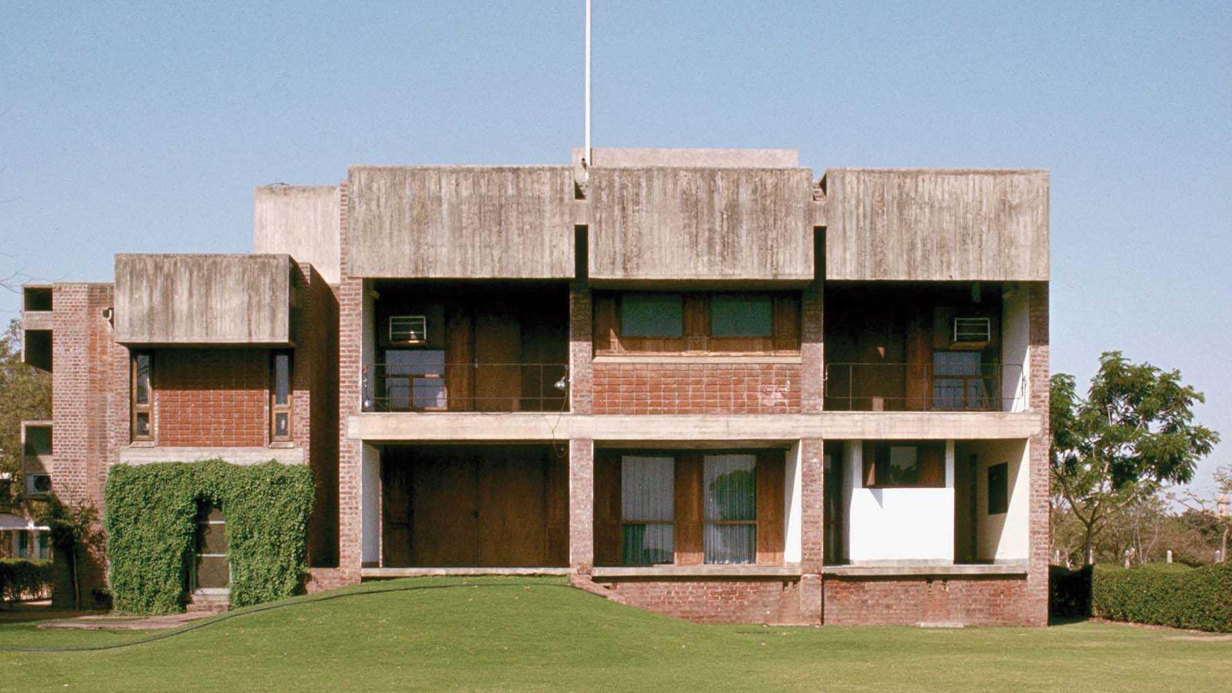 Brick and Concrete House