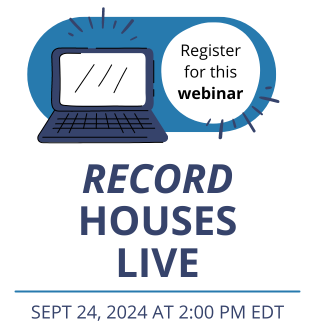 Record Houses 2024 - Live Webinar - September 24, 2024