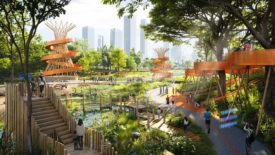 Chengdu Tianfu Central Park Adventure Play Forest Proposal