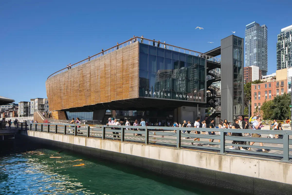 The Seattle Aquarium’s Ocean Pavilion.