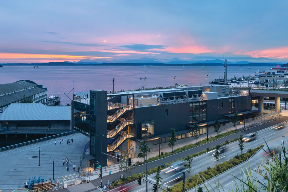 The Seattle Aquarium’s Ocean Pavilion.