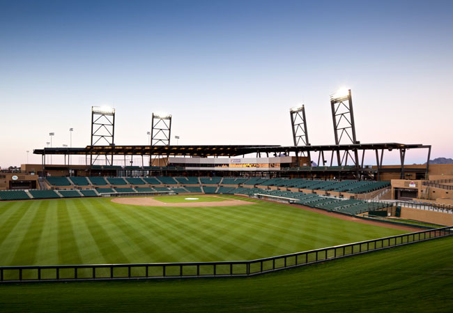 Salt River Fields Stadium Scottsdale Arizona Baseball Spring