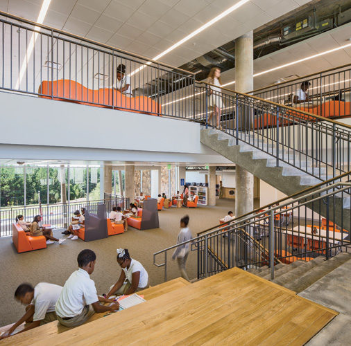 Charles R. Drew Charter School by Perkins + Will 20150116