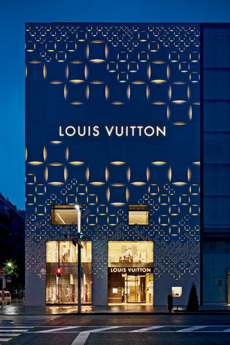 Louis Vuitton Matsuya Ginza Facade | 2014-11-15 | Architectural Record