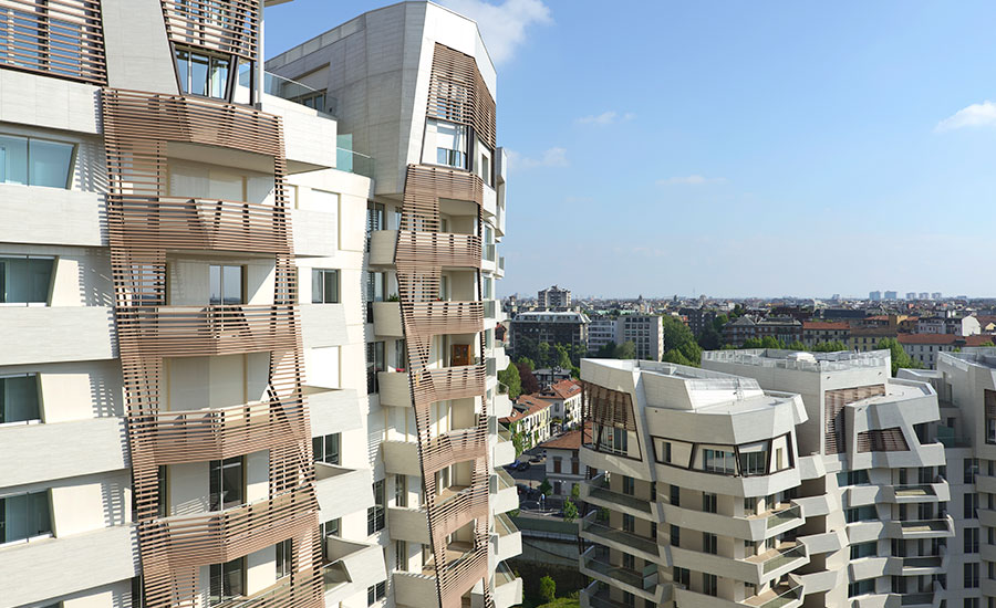 See Inside Daniel Libeskind S New Apartment Complex In Milan 16 04 19 Architectural Record