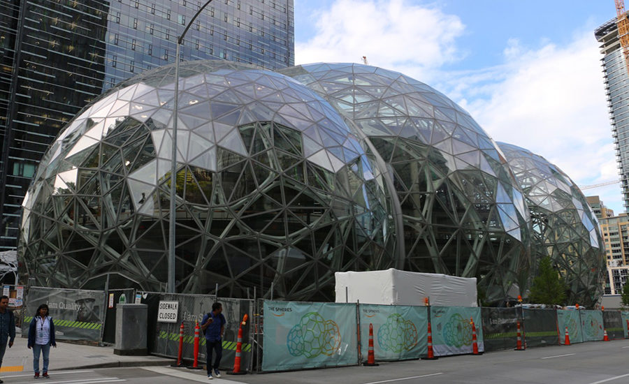 On The Ground With The Amazon Spheres In Seattle 17 05 19 Architectural Record
