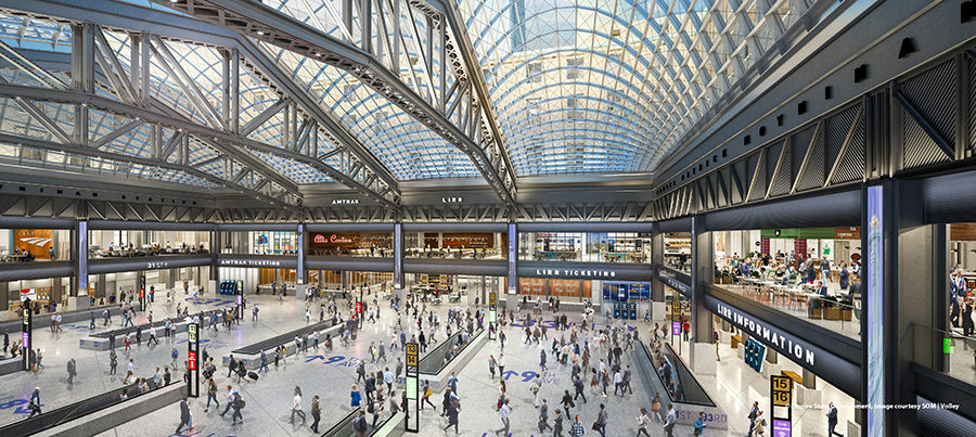 Construction Begins on Moynihan Train Hall in New York | 2017-08-28