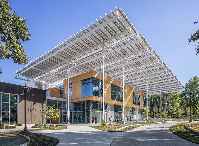 Miller Hull Partnership And Lord Aeck Sargent Complete Ultra Sustainable Building At Georgia