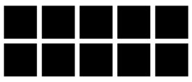 Grid of black squares