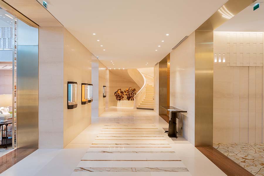 Peter Marino Architect Transforms the Cheval Blanc Paris - Interior Design
