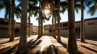 palm court and pei dorms at new college of florida