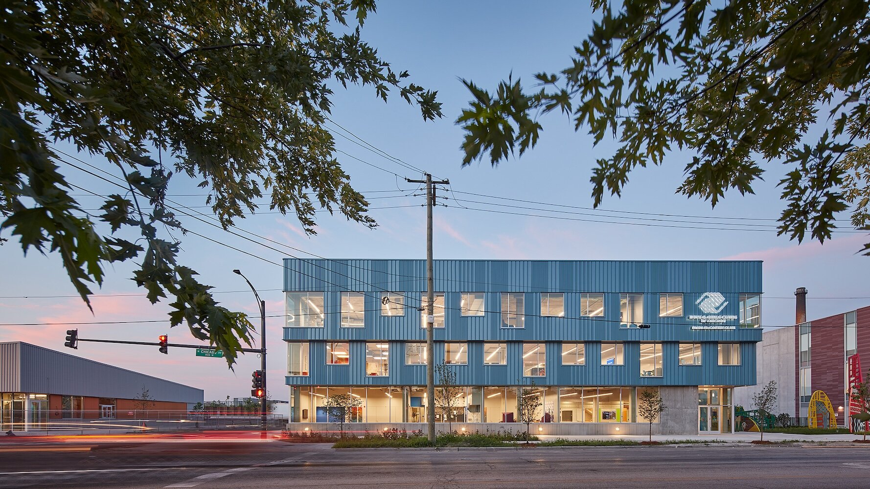 Chicago’s West Side Gains a New Community Anchor With Rusu-McCartin Boys & Girls Club by Latent Design