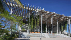 Pérez Art Museum Miami, east facade. 