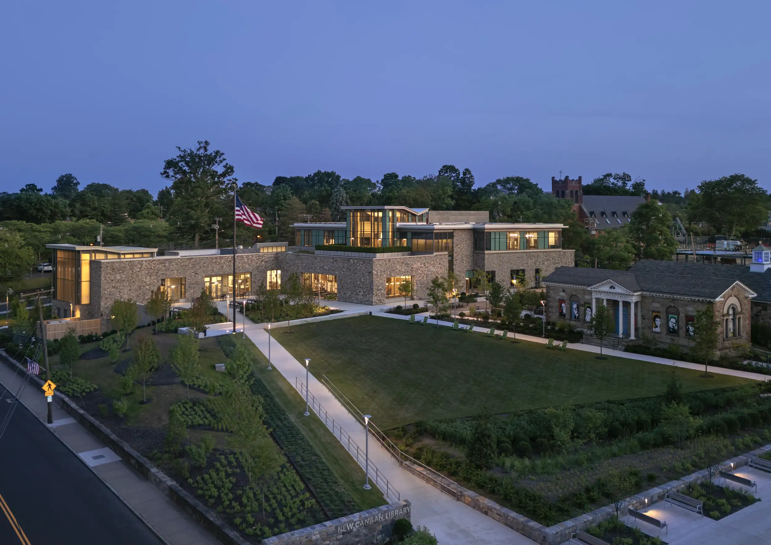 New Canaan Library.