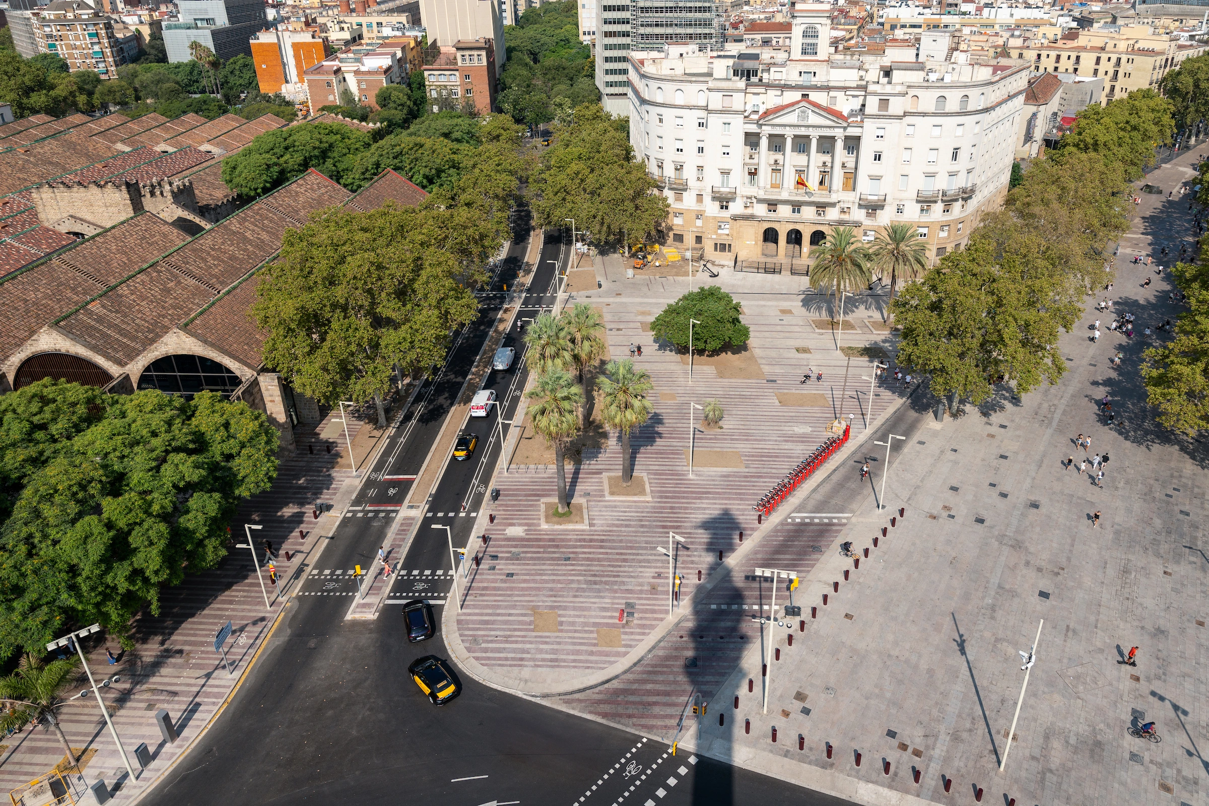 Mirador de Colom in Barcelona.