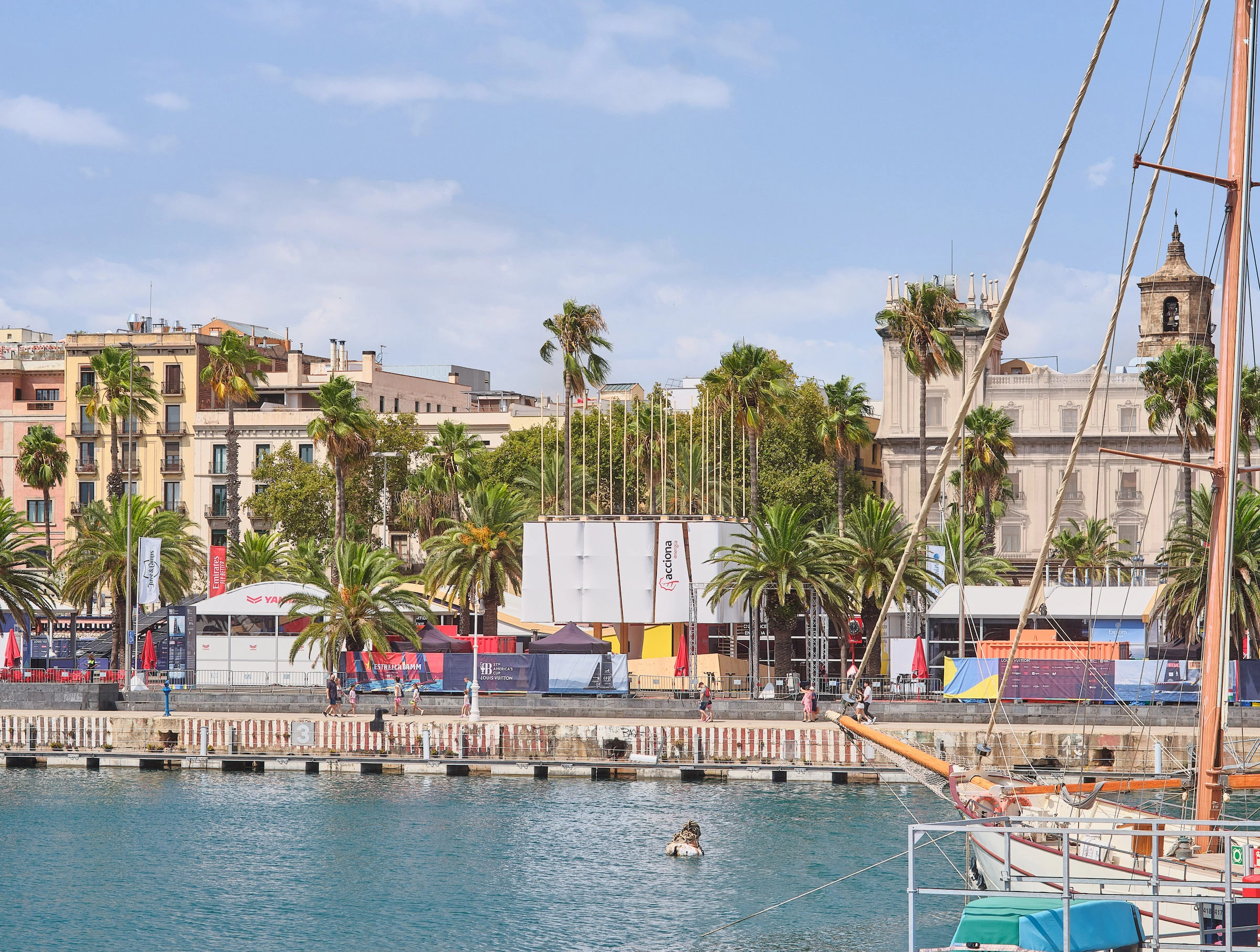 Acciona Energía America's Cup Pavilion.