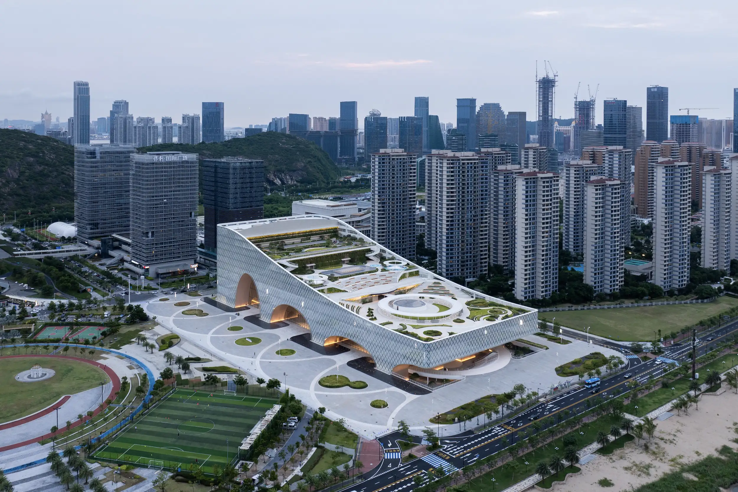 hengqin culture and art complex.