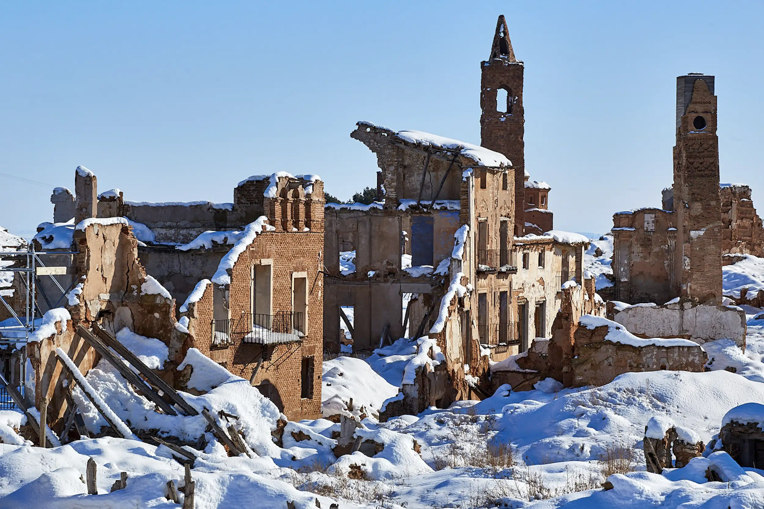 ruins of old belchite.